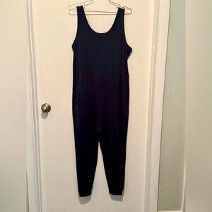 AnyBody Midnight Blue Sleeveless Jumpsuit